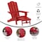 Flash Furniture Red Adirondack Chairs with Ottoman-Cupholder, 2PK 2-LE-HMP-1044-110-RD-GG - alternate 10
